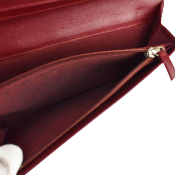 Chanel Cc Logo Long Bifold Wallet Purse #78468C34B - Picture 13 of 15